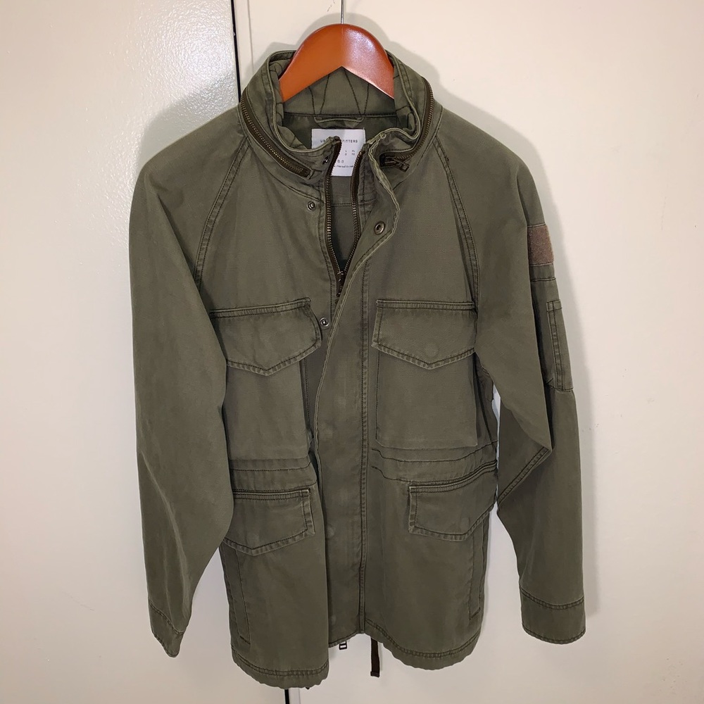 Urban Outfitters Olive Green Military Style Jacket